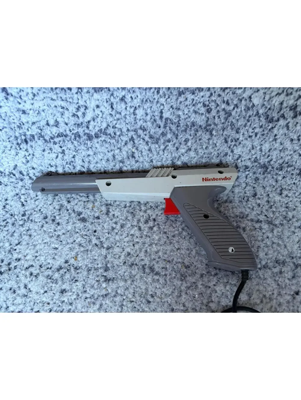 Nintendo NES Controller & Zapper Light Gun OEM Original Bundle Untested